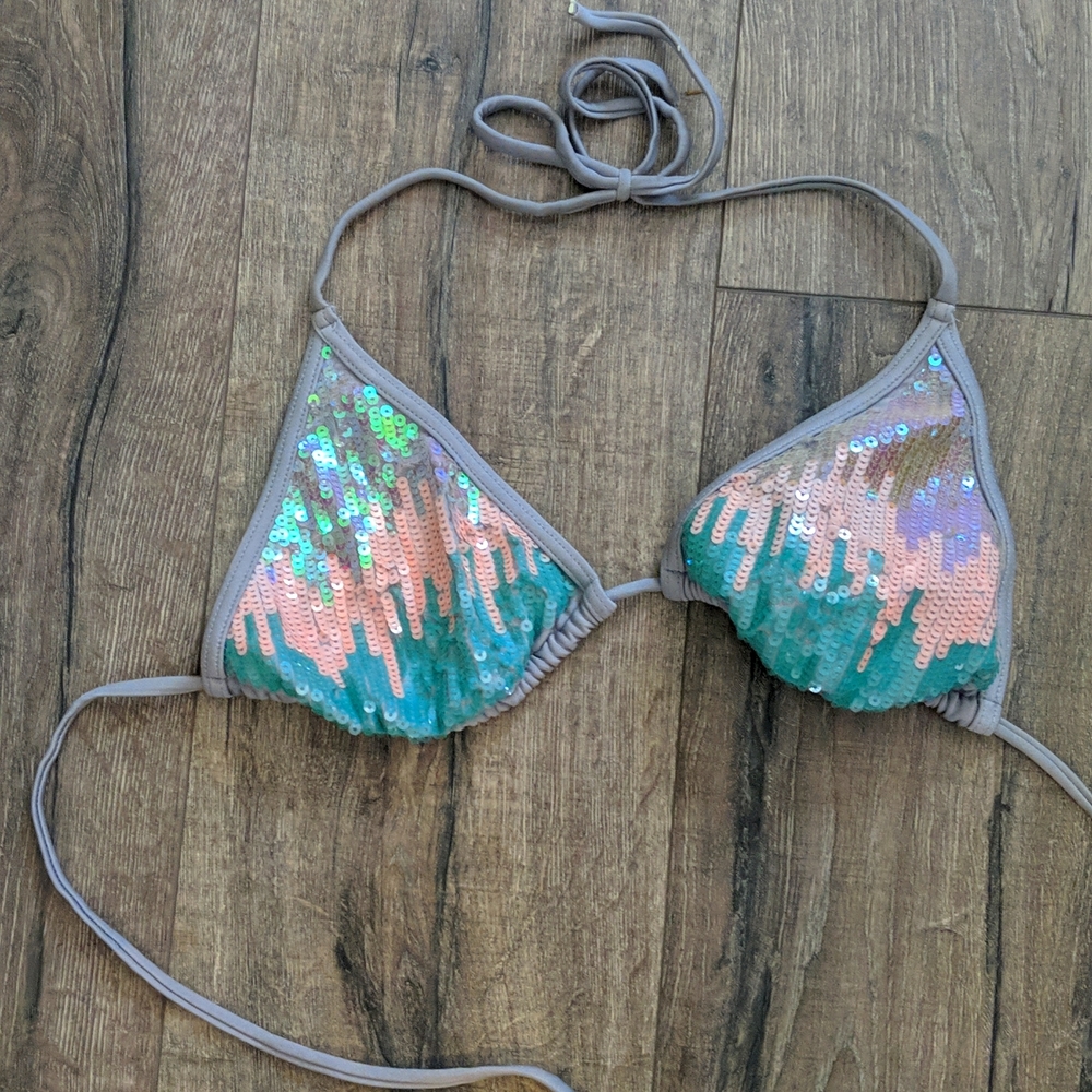 Triangle top mermaid bikini